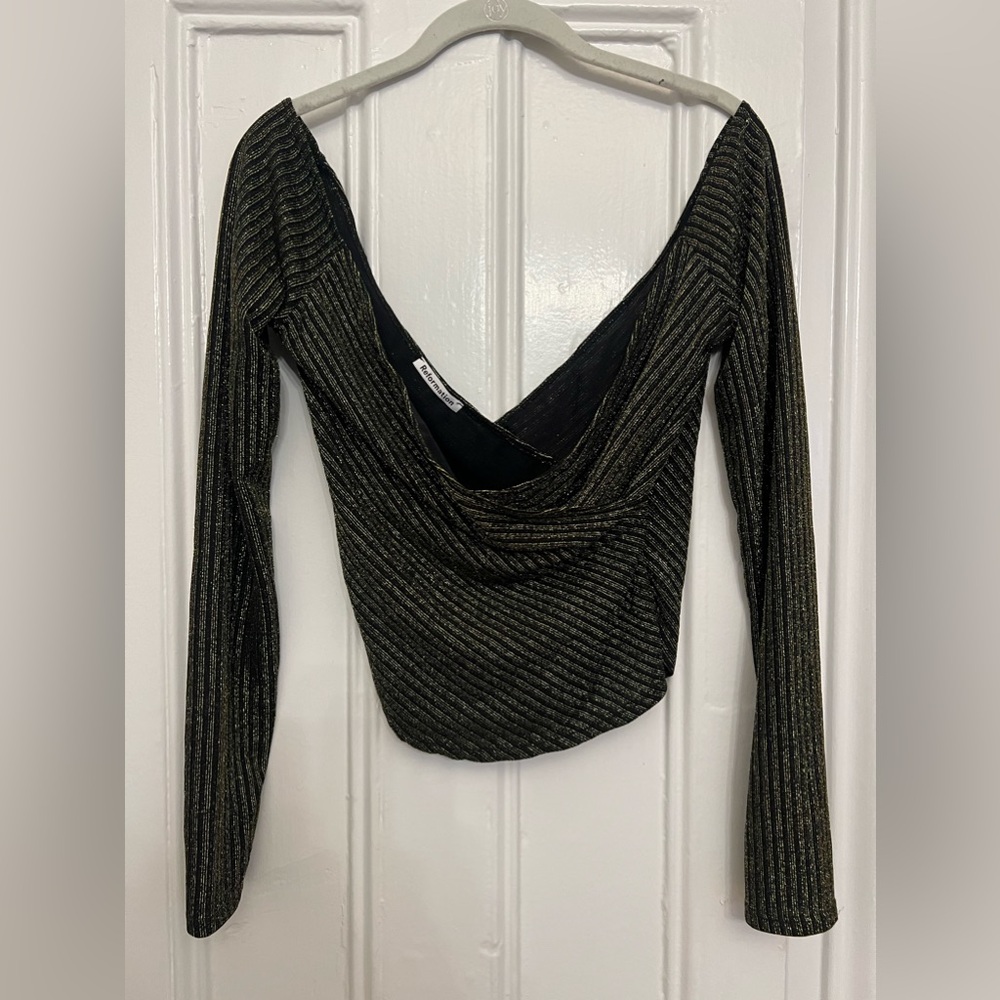 Reformation Off the Shoulder Top